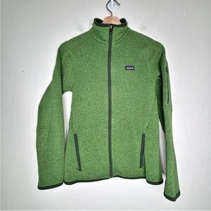 Patagonia Green Full Zip Better Sweater Fleece Jacket Size XS
